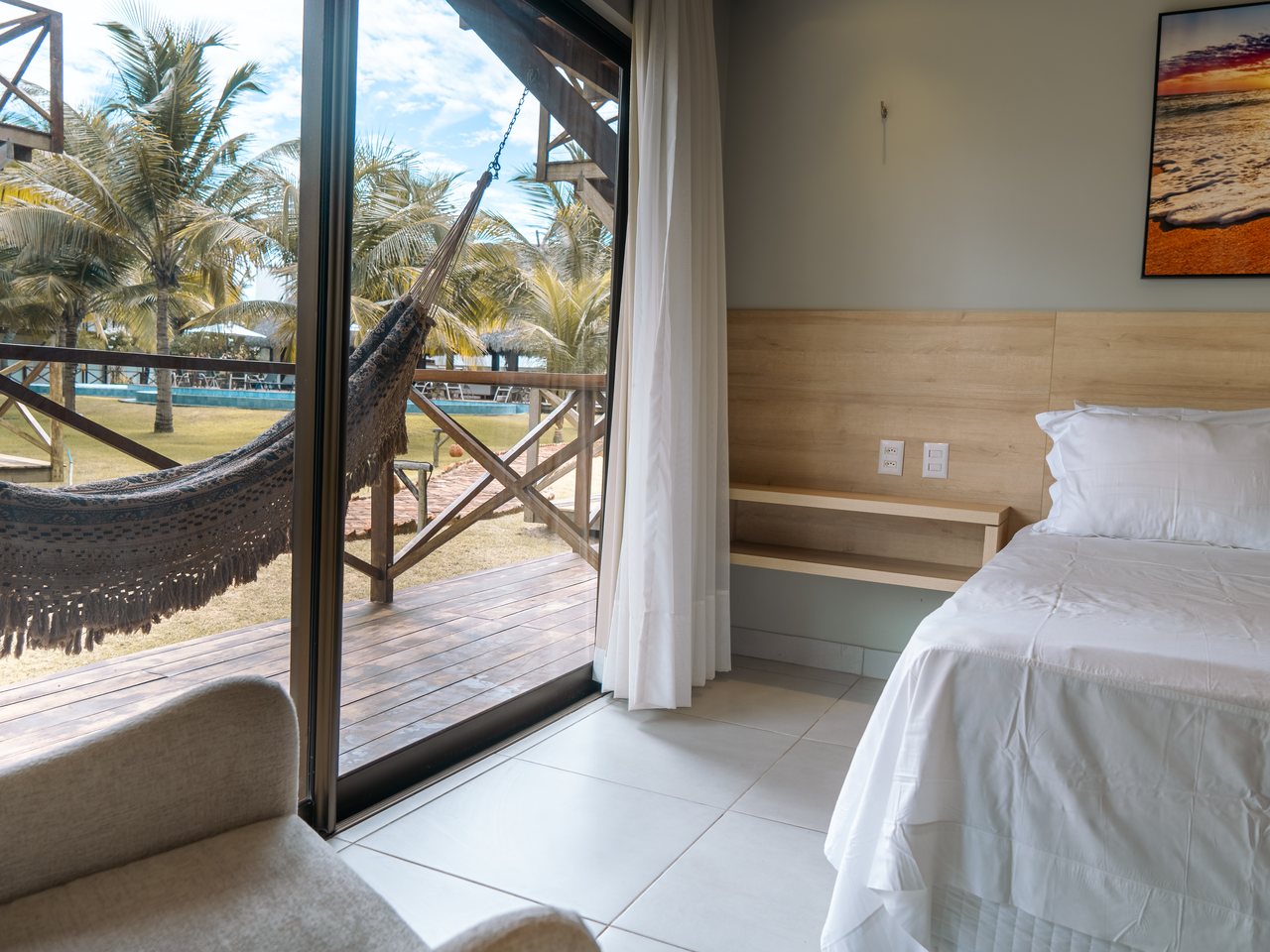 Villas BobZ Concept — varanda com rede