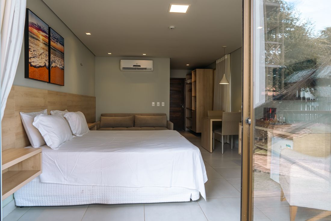 Villa Premium — quarto espaçoso, Villas BobZ
